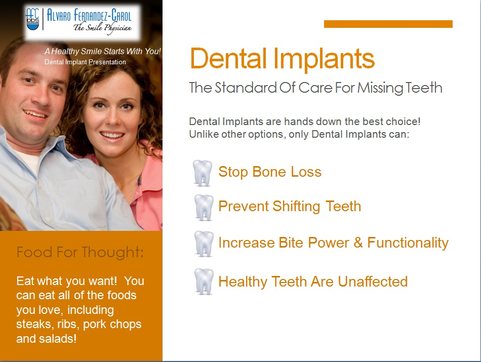 dental implants are the standard in care for missing teeth